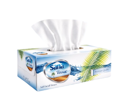 Sana 200x2ply Facial Tissue Ctn Qty - 30 Nos