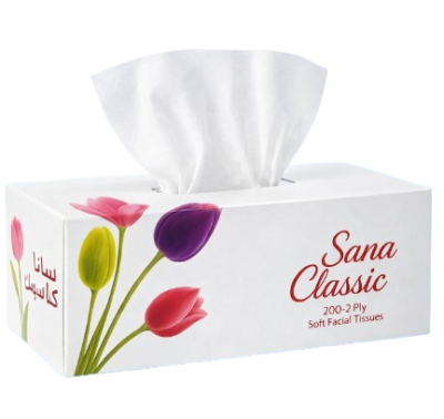 Sana Classic 200x2ply Ctn Qty - 30 Nos