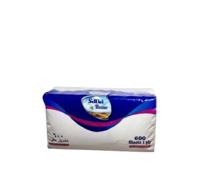 Sana Nylon Facial Tissue (600 Sheets, 1 PLY)